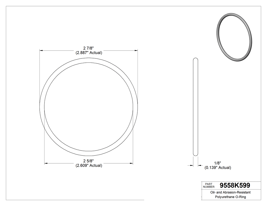 Technical drawing - 9558K599